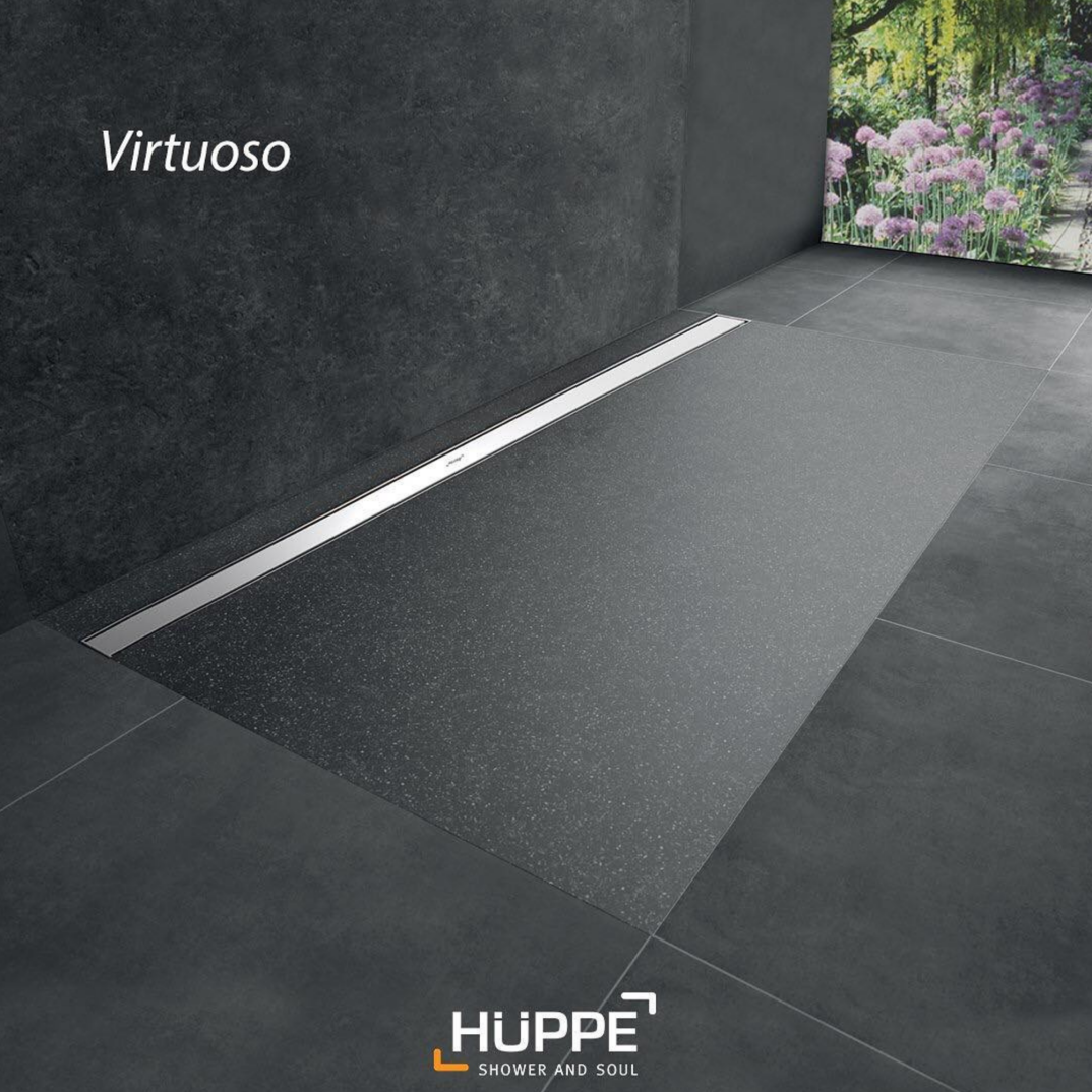 Hüppe Virtuoso Duş Kanalı, Mat, 100 cm, 47H0032000000008 - 5