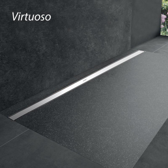 Hüppe Virtuoso Duş Kanalı, Mat, 40 cm, 47H0032000000005 - 2