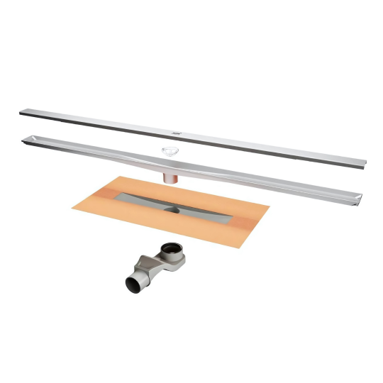 Hüppe Virtuoso Duş Kanalı, Mat, 80 cm, 47H0032000000007 - 4