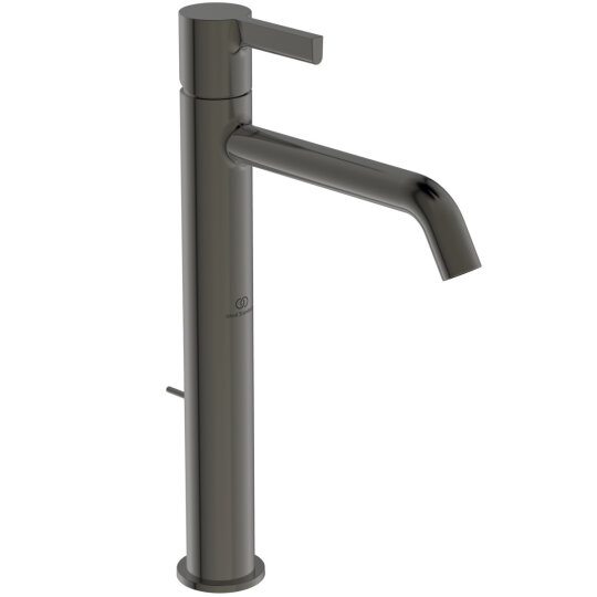 Ideal Standard Atelier Joy Tezgah Üstü Lavabo Bataryası, Manyetik Gri (Sifon kumandalı), BC781A5
