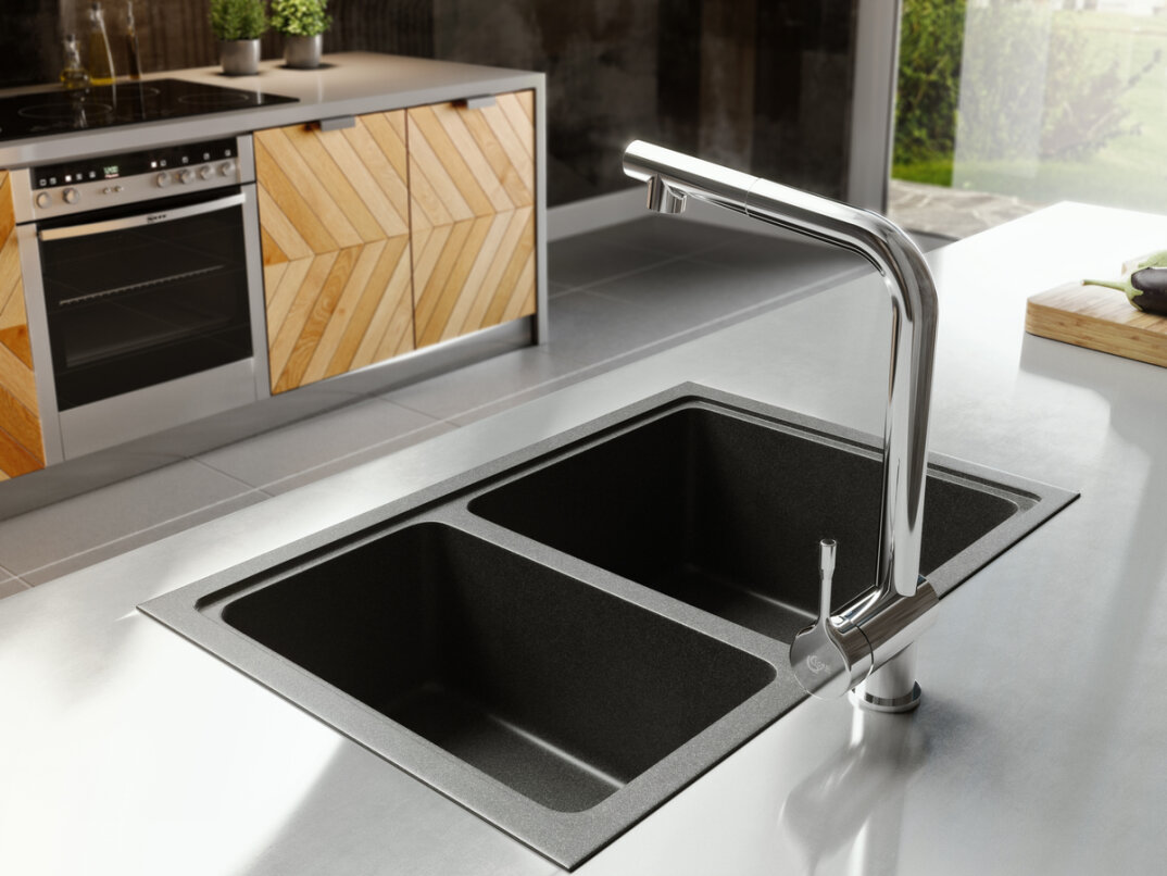 Ideal Standard Ceralook Kuğu Spiralli Eviye Bataryası, Tek Fonksiyonlu, BC176AA - 1