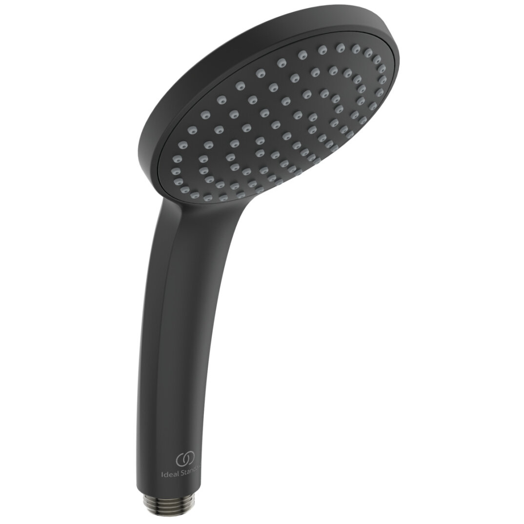 Ideal Standard IdealRain Soft El Duşu, Mat Siyah, 10 cm, B9402XG - 1