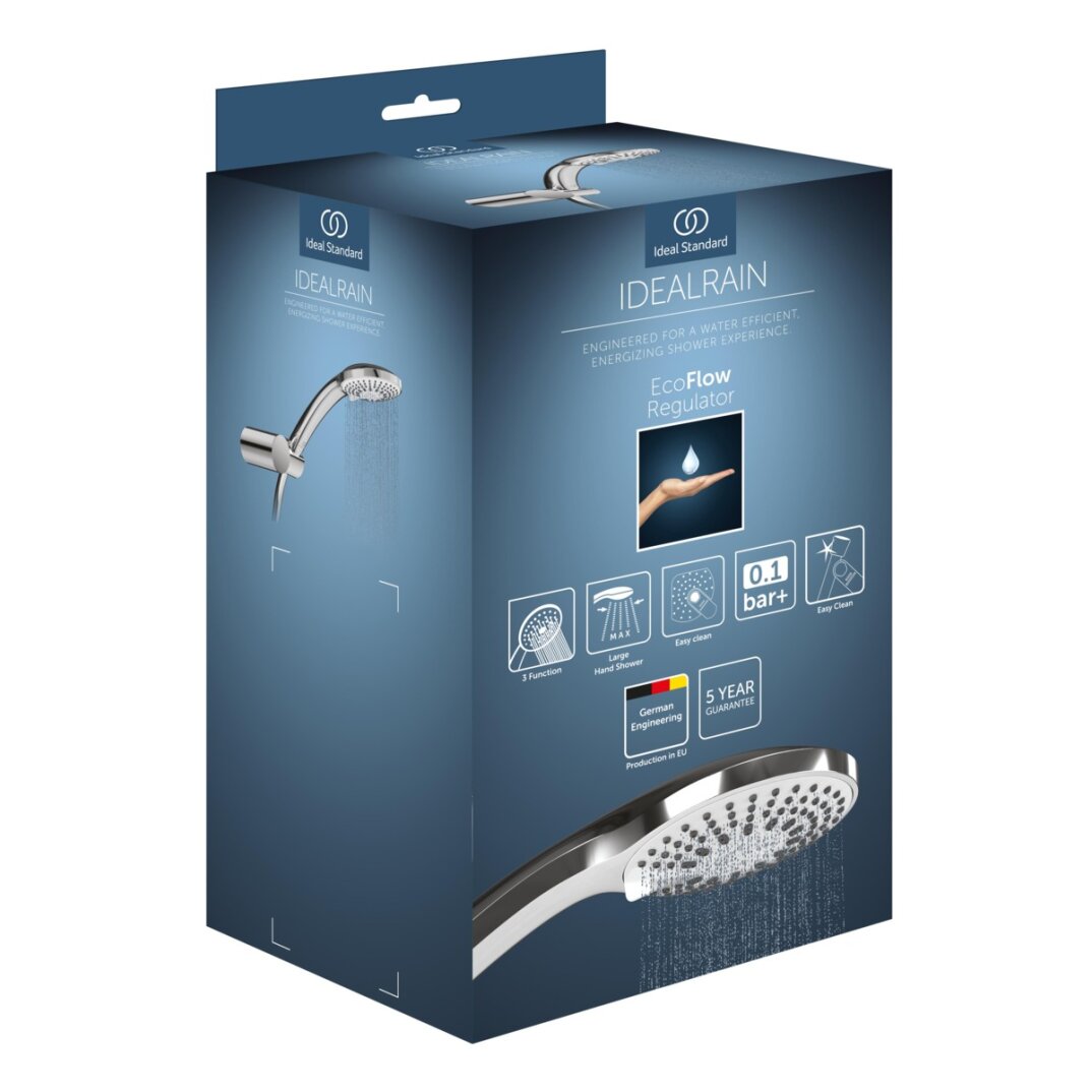 Ideal Standard IdealRain Soft El Duşu Seti, 10 cm, B9452AA - 2