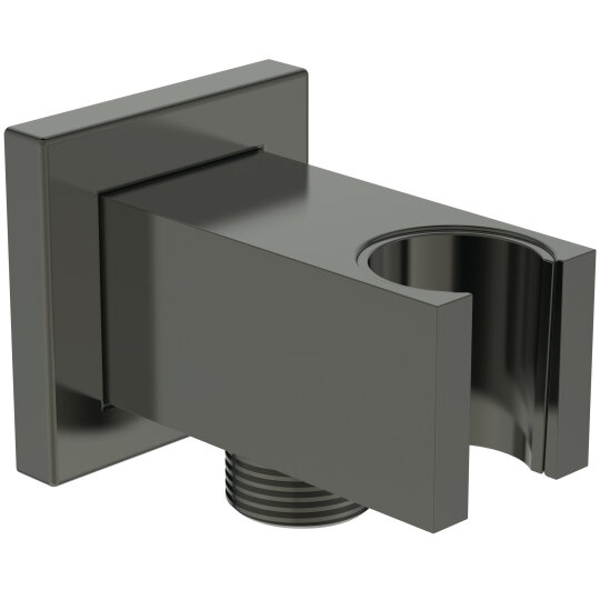 Ideal Standard IdealRain Square El Duşu Askısı ve Dirseği, Manyetik Gri, BC771A5