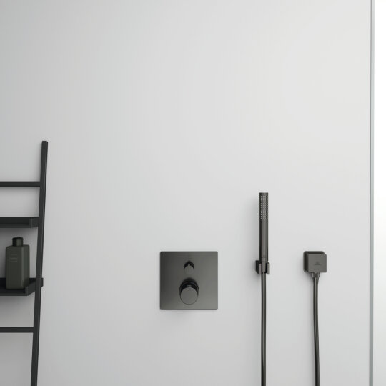 Ideal Standard IdealRain Square Sabit Askılık, Manyetik Gri, BC770A5 - 2