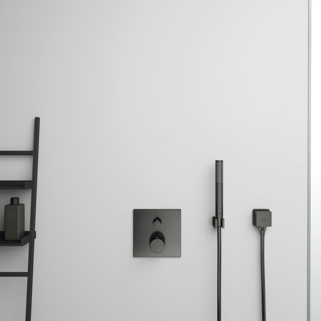 Ideal Standard IdealRain Square Sabit Askılık, Manyetik Gri, BC770A5 - 2