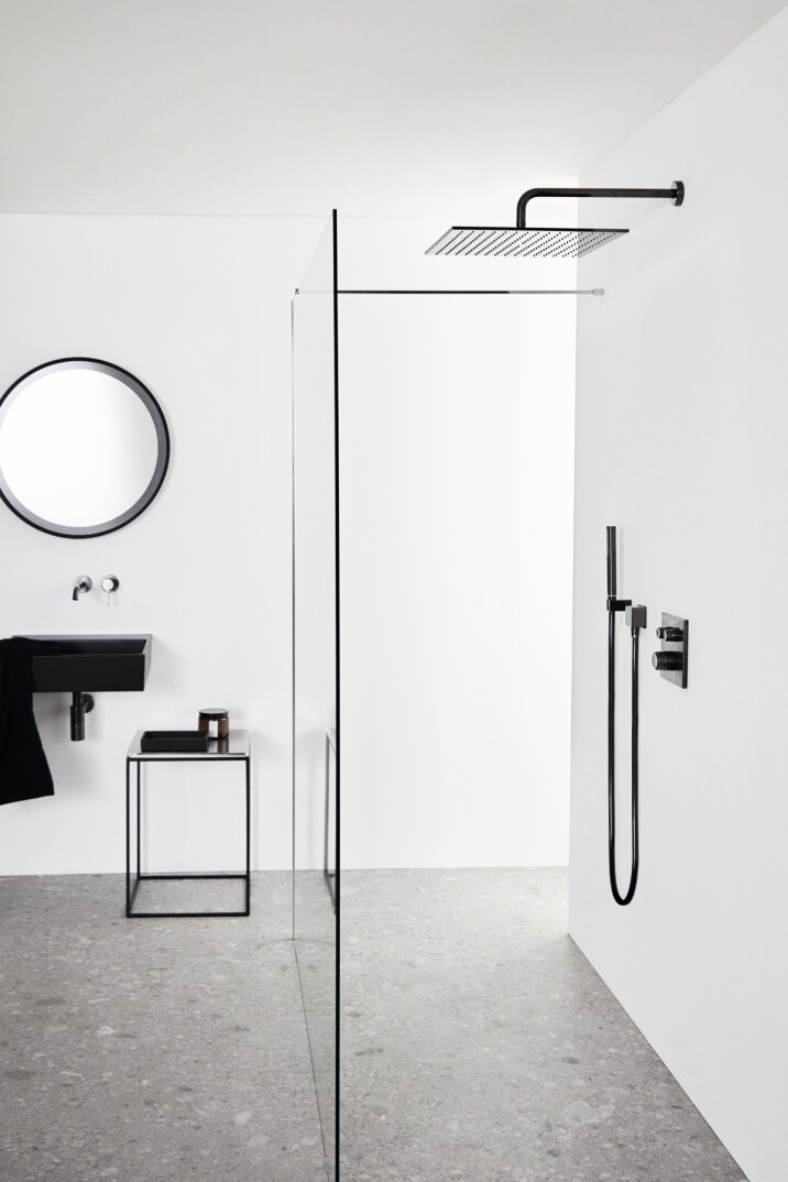Ideal Standard IdealRain Square Sabit Askılık, Manyetik Gri, BC770A5 - 6