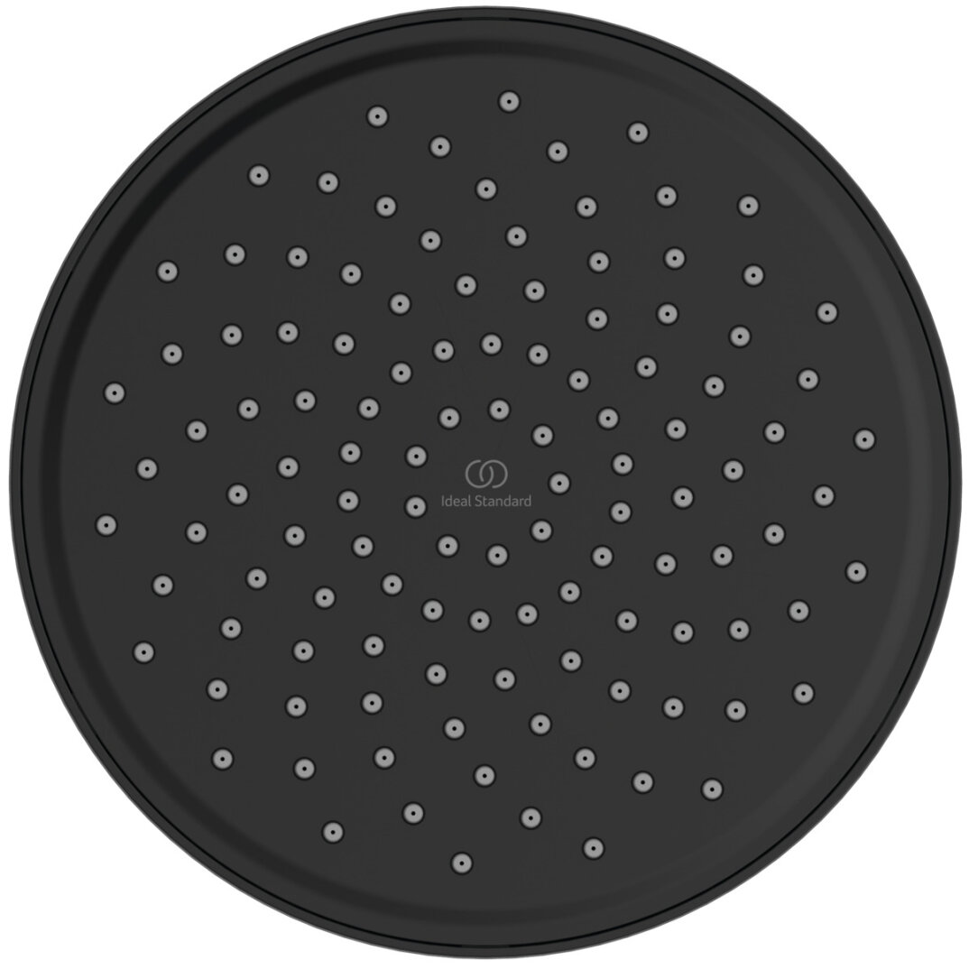 Ideal Standard Tepe Duşu, Mat Siyah, 20 cm, BD140XG - 2