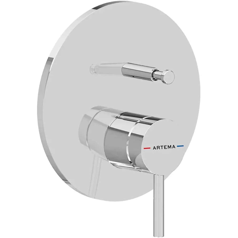 Minimax Round Ankastre Banyo Bataryası, Krom, A43620 - 1