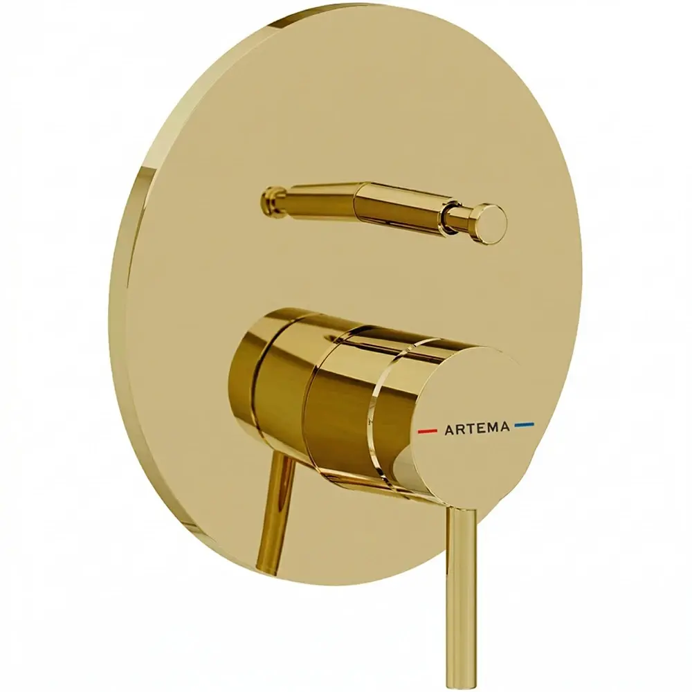 Minimax Round Ankastre Banyo Bataryası, Soft Altın, A4362074 - 1