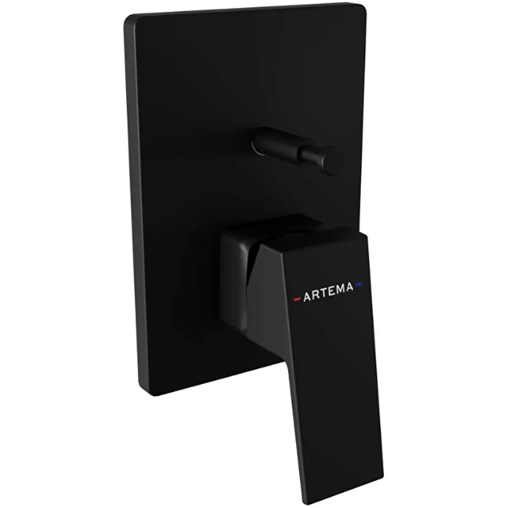 Minimax Square Ankastre Banyo Bataryası, Mat Siyah, A4373236 - 1