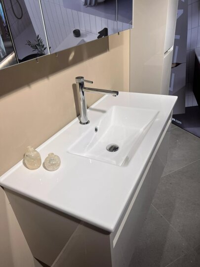 Orka Arno 100 cm Parlak Kaşmir Banyo Dolabı Takımı (Kapaklı) , 5008764 - 6