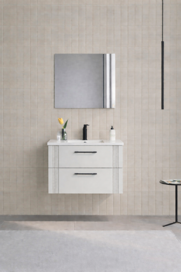 Orka Bari 65 cm Mat Kaşmir Banyo Dolabı Takımı (Dolaplı Ayna) , 5008230 - 2