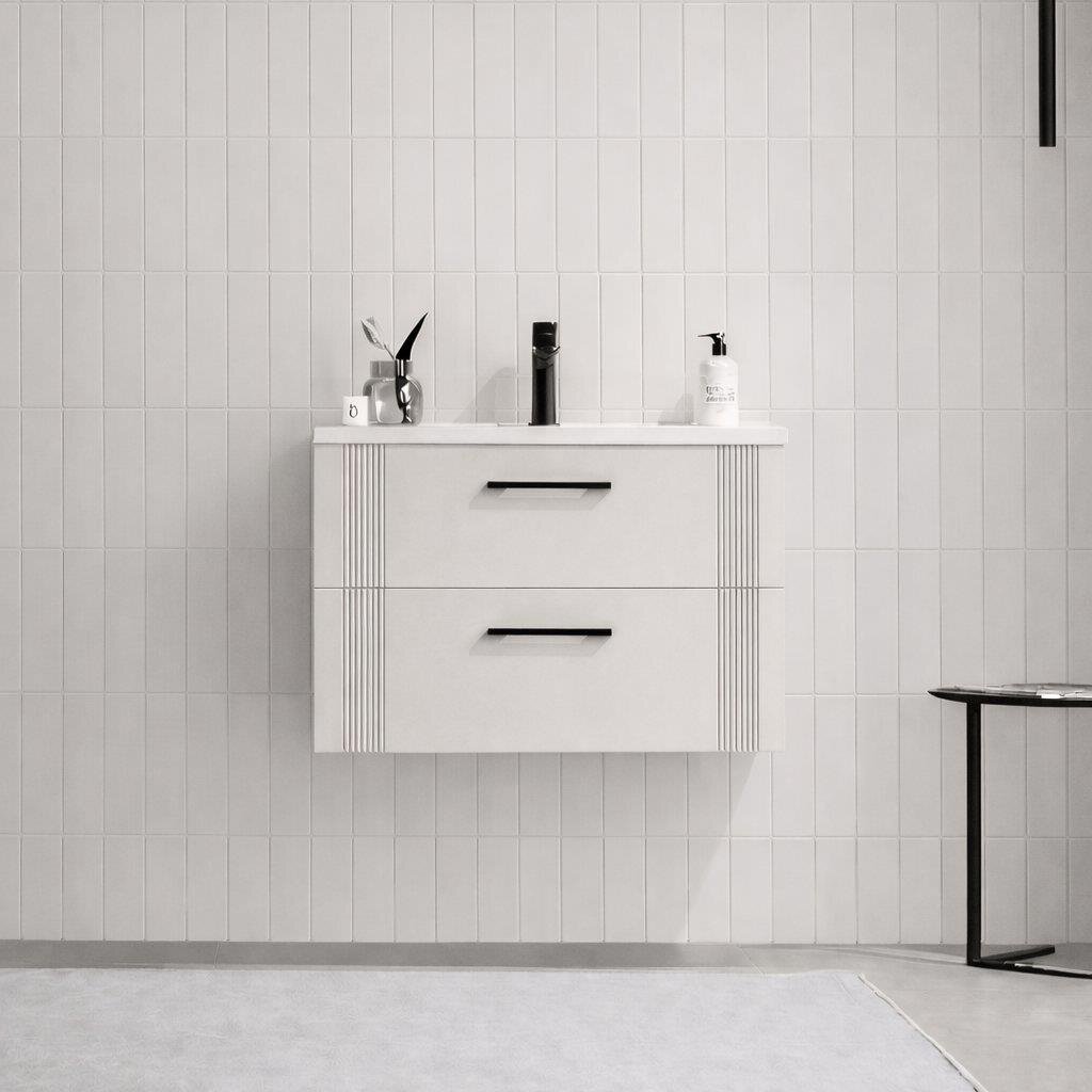Orka Bari 65 cm Mat Kaşmir Banyo Dolabı Takımı (Dolaplı Ayna) , 5008230 - 4