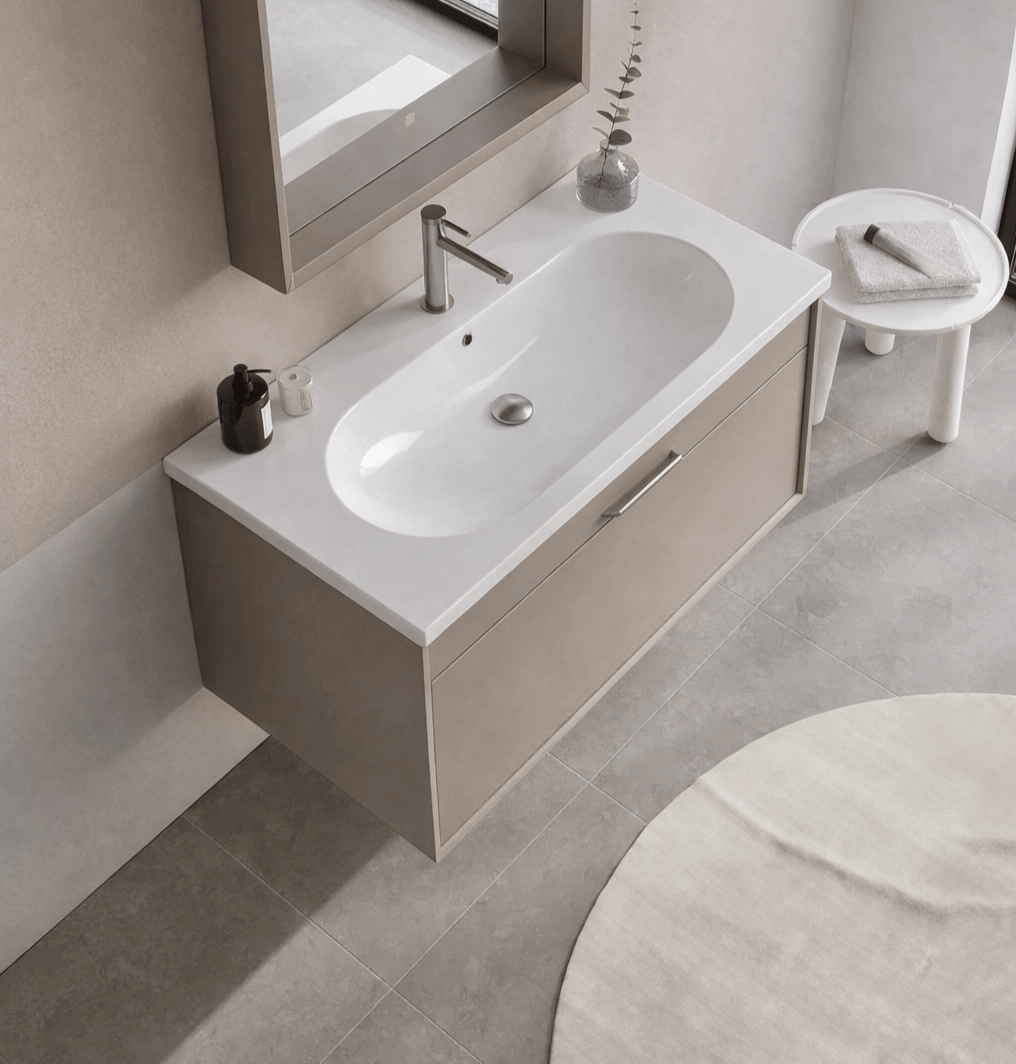 Orka Clay 100 cm Sahra Banyo Dolabı Alt Modül ve Lavabo, 5002190 - 4