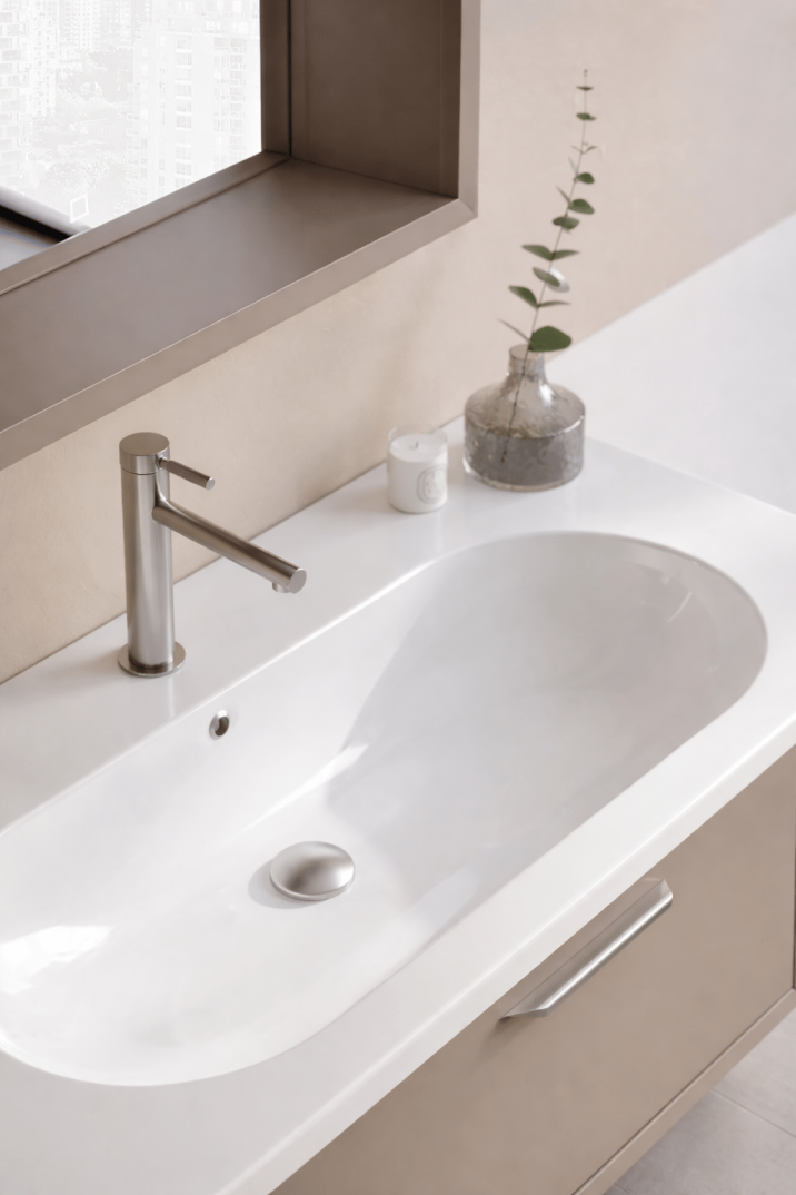 Orka Clay 100 cm Sahra Banyo Dolabı Alt Modül ve Lavabo, 5002190 - 5