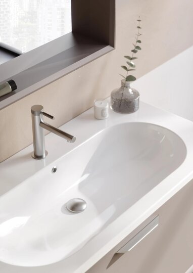 Orka Clay 100 cm Toprak Banyo Dolabı Alt Modül ve Lavabo, 5002189 - 5