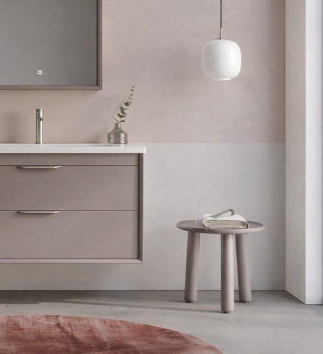 Orka Clay 100 cm Toprak Banyo Dolabı Alt Modül ve Lavabo (Çift Çekmeceli), 5004199 - 5