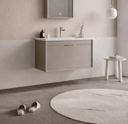 Orka Clay 80 cm Sahra Banyo Dolabı Alt Modül ve Lavabo, 5002193 - 3