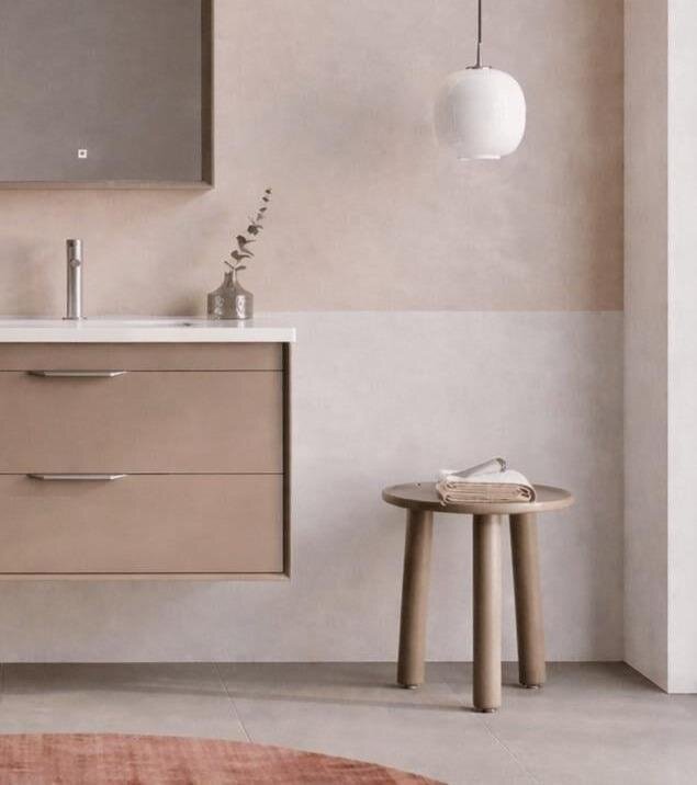 Orka Clay 80 cm Sahra Banyo Dolabı Alt Modül ve Lavabo (Çift Çekmeceli), 5004384 - 5