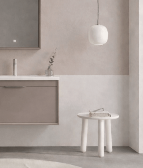 Orka Clay 80 cm Toprak Banyo Dolabı Alt Modül ve Lavabo, 5002192 - 6