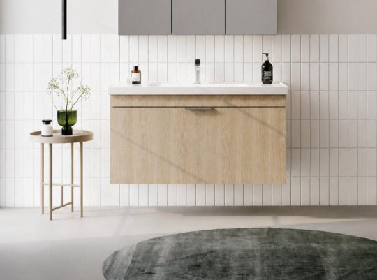 Orka Desna 100 cm, Budva, Banyo Dolabı Alt Modül Ve Lavabo, 5008728 