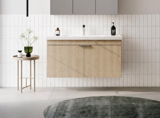 Orka Desna 100 cm, Budva, Banyo Dolabı Alt Modül Ve Lavabo, 5008728 - 2
