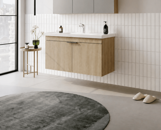 Orka Desna 100 cm, Budva, Banyo Dolabı Alt Modül Ve Lavabo, 5008728 - 3