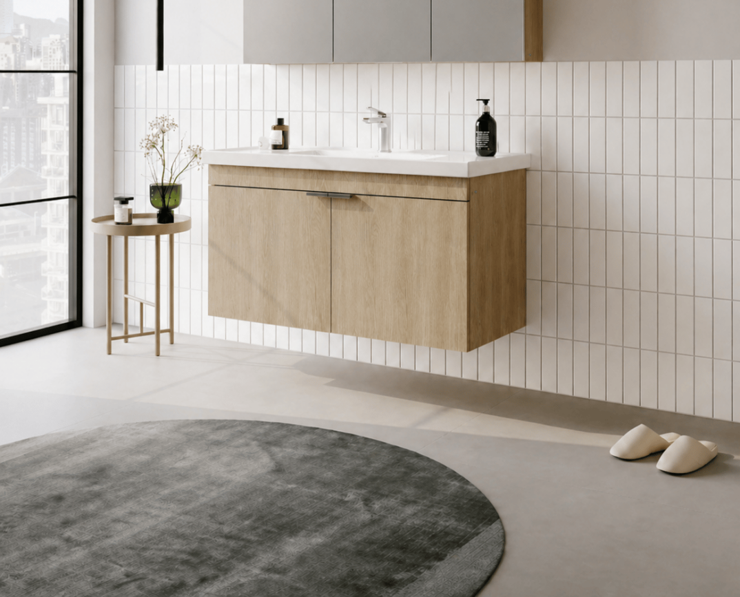 Orka Desna 100 cm, Budva, Banyo Dolabı Alt Modül Ve Lavabo, 5008728 - 3