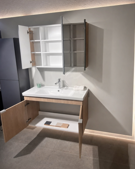 Orka Desna 100 cm, Budva, Banyo Dolabı Takımı, (Dolaplı Ayna), 5008729 - 7