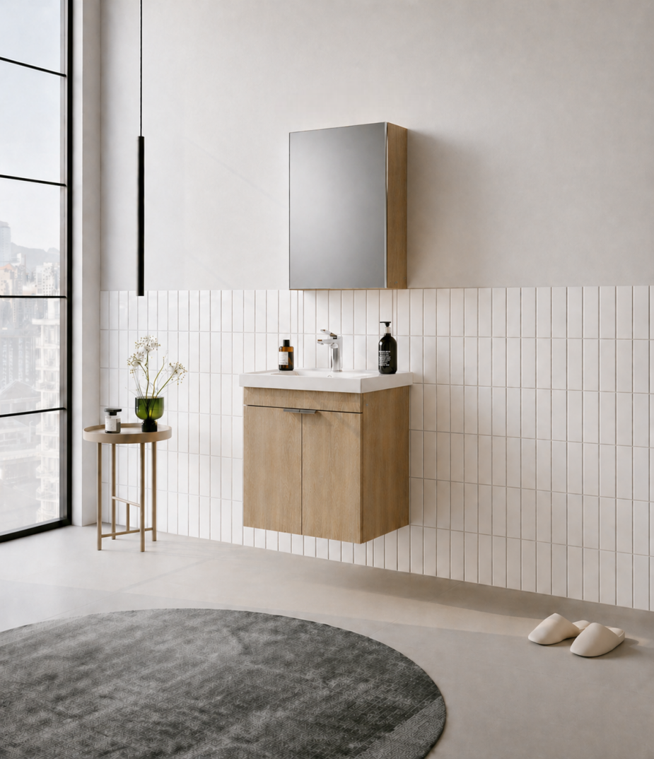 Orka Desna 50 cm, Budva, Banyo Dolabı Takımı, (Dolaplı Ayna), 5009175 - 3