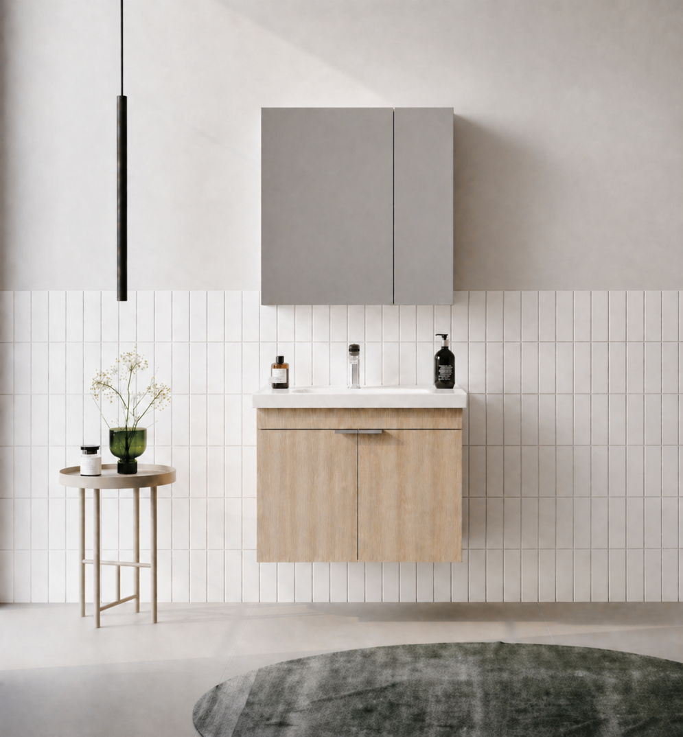 Orka Desna 60 cm, Budva, Banyo Dolabı Takımı, (Dolaplı Ayna), 5007913 - 2