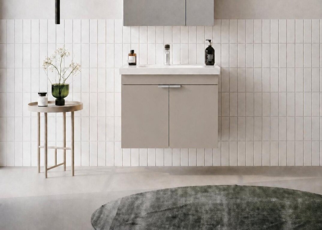 Orka Desna 60 cm, Çöl Beji, Banyo Dolabı Alt Modül Ve Lavabo, 5008561 - 2