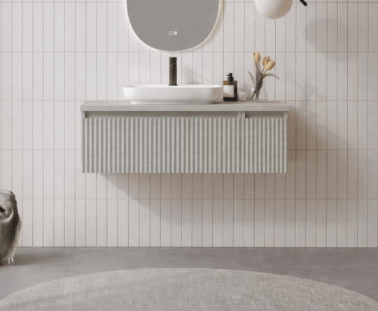 Orka Lentia 100 cm Mat Kaşmir Banyo Dolabı Alt Modül Ve Lavabo, 5007088 - 2