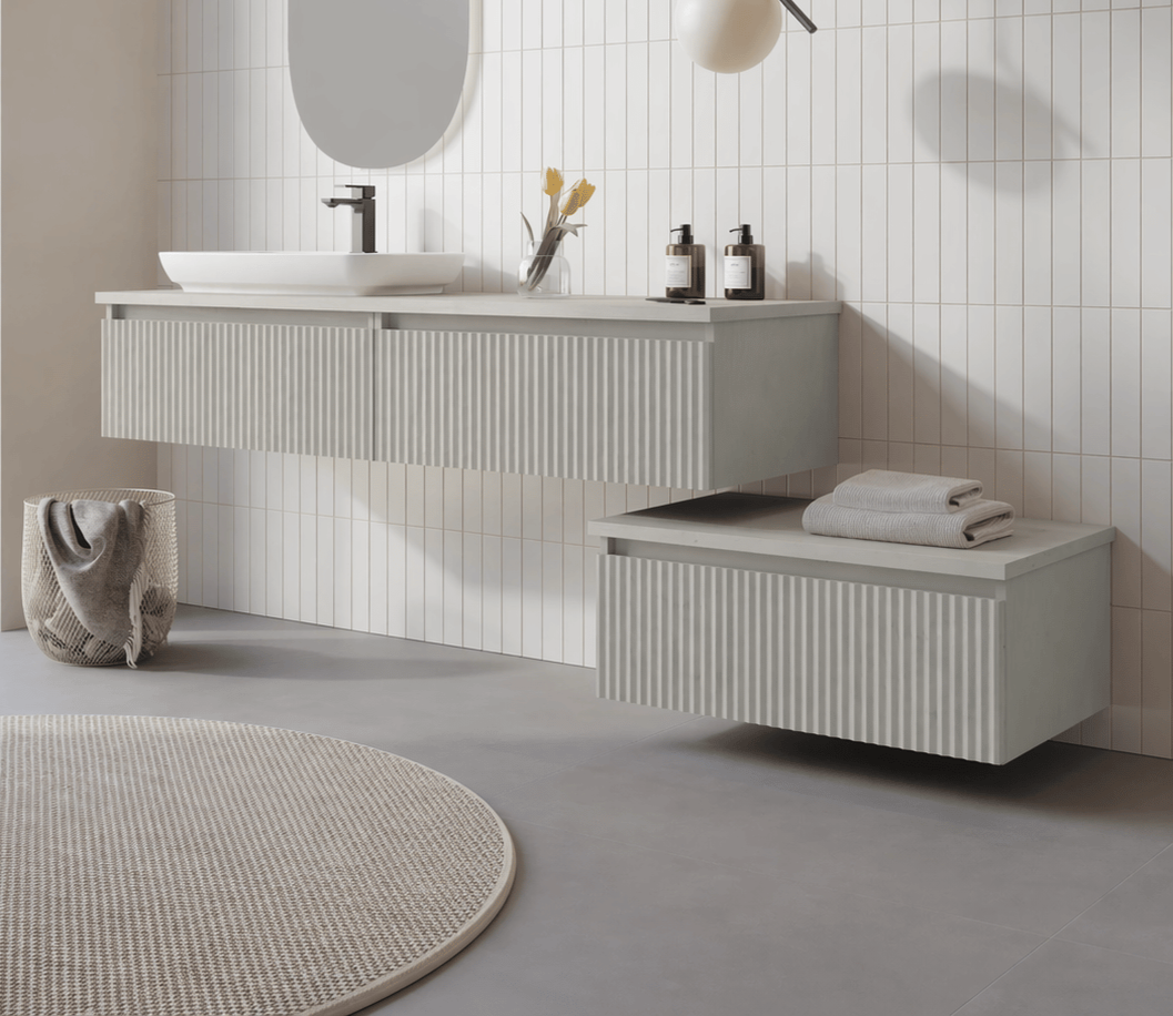 Orka Lentia 160 cm Mat Kaşmir Banyo Dolabı Alt Modül Ve Lavabo, 5008214 - 3