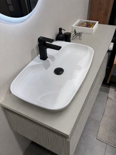 Orka Lentia 160 cm Mat Kaşmir Banyo Dolabı Alt Modül Ve Lavabo, 5008214 - 10