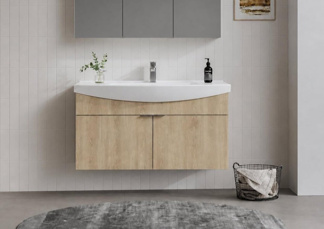 Orka Purus 100 cm, Budva, Banyo Dolabı Alt Modül Ve Lavabo, 5007991 - 2
