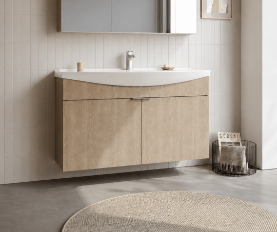 Orka Purus 100 cm, Budva, Banyo Dolabı Alt Modül Ve Lavabo, 5007991 - 3