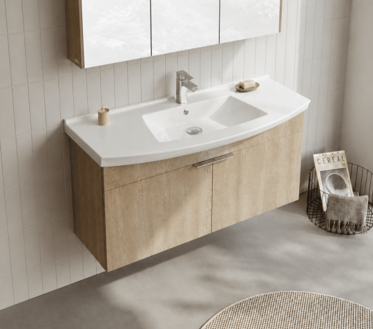 Orka Purus 100 cm, Budva, Banyo Dolabı Alt Modül Ve Lavabo, 5007991 - 4