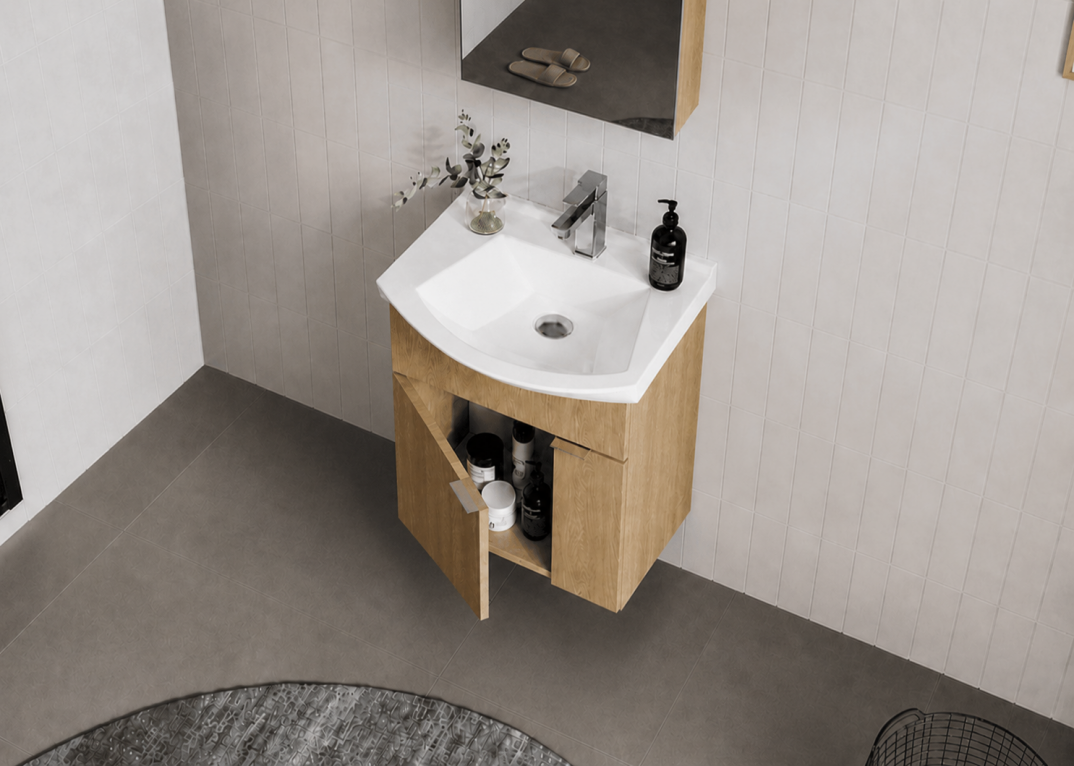 Orka Purus 55 cm ,Budva, Banyo Dolabı Takımı (Asma,Düz Ayna), 5008314 - 4