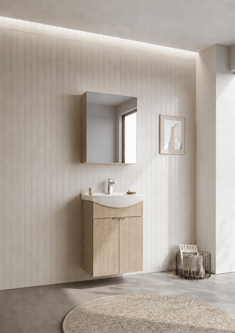 Orka Purus 55 cm ,Budva, Banyo Dolabı Takımı (Dolaplı Ayna), 5008333 - 3
