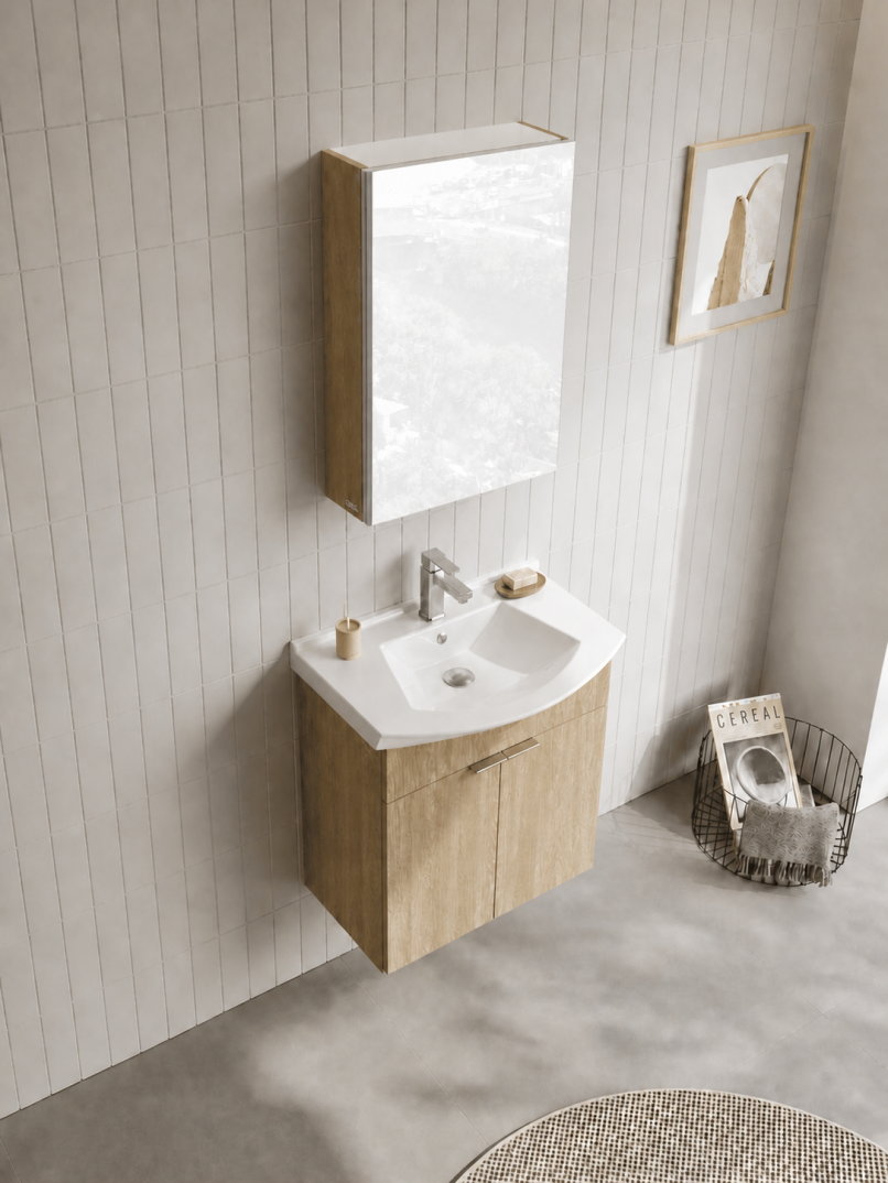 Orka Purus 55 cm ,Budva, Banyo Dolabı Takımı (Dolaplı Ayna), 5008333 - 4