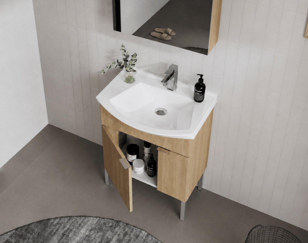 Orka Purus 65 cm, Budva, Banyo Dolabı Alt Modül Ve Lavabo, (Ayaklı), 5008447 - 5