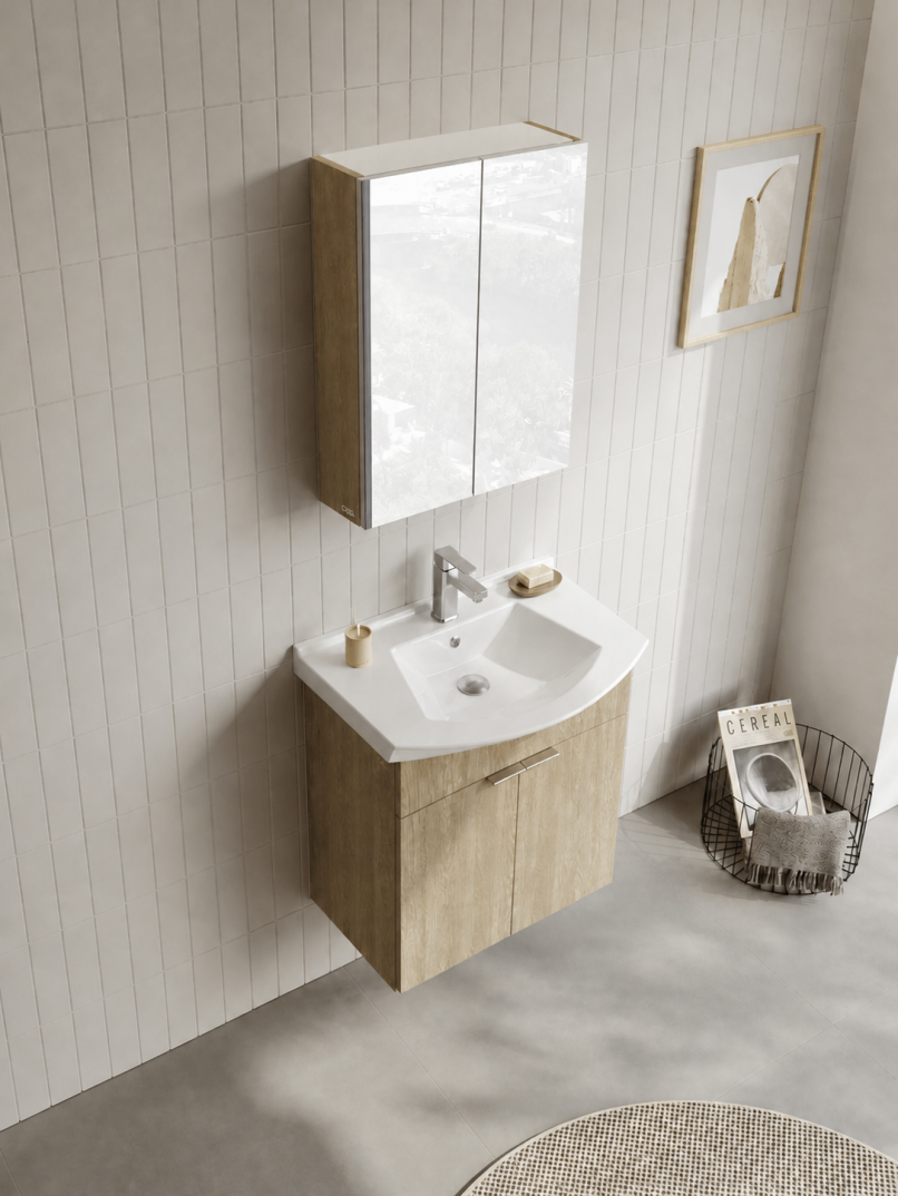 Orka Purus 65 cm ,Budva, Banyo Dolabı Takımı (Dolaplı Ayna), 5008337 - 4