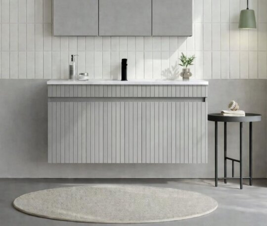 Orka Tivoli 100 cm Mat Kaşmir Banyo Dolabı Alt Modül ve Lavabo , 5008673 - 2