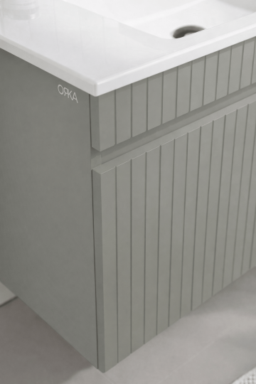 Orka Tivoli 100 cm Mat Kaşmir Banyo Dolabı Alt Modül ve Lavabo , 5008673 - 5