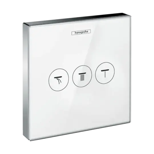 Showerselect Glass Valf Ankastre Montaj, 3 Çıkış İçin, 15736400