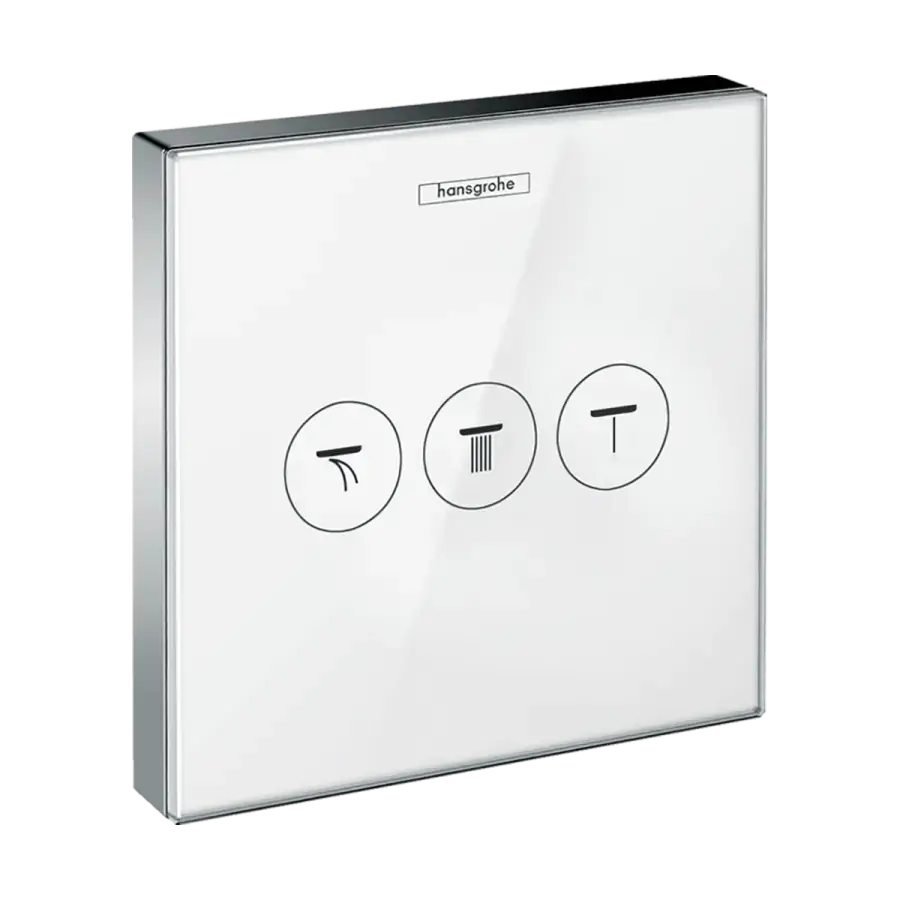 Showerselect Glass Valf Ankastre Montaj, 3 Çıkış İçin, 15736400 - 1