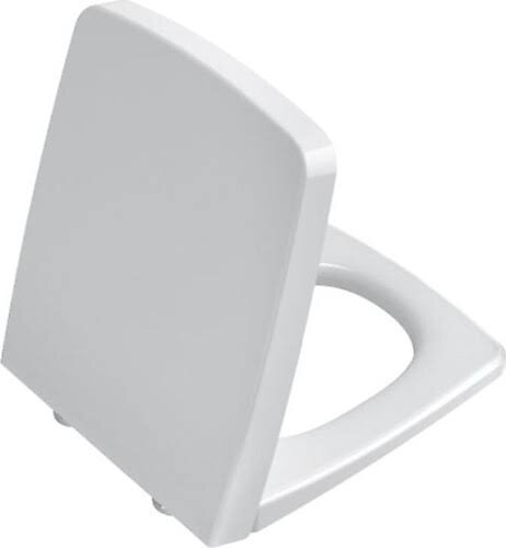VitrA Metropole Slim Klozet Kapağı, Yavaş Kapanır, Mat Beyaz, 122-001-009