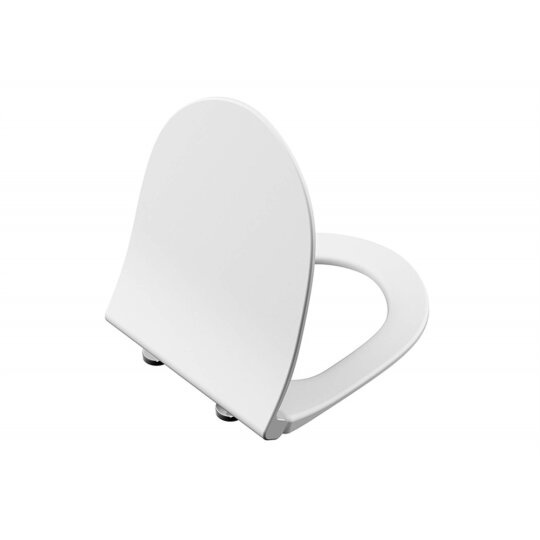 VitrA Sento Slim Klozet Kapağı, Yavaş Kapanır, Kolay Sökülebilir, Mat Beyaz, 120-001R009